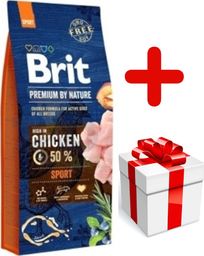  Brit BRIT Premium By Nature Sport 15kg + niespodzianka dla psa GRATIS!