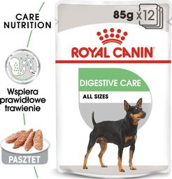  Royal Canin ROYAL CANIN CCN Digestive Care 12x85g karma mokra - pasztet dla psów dorosłych o wrażliwym przewodzie pokarmowym