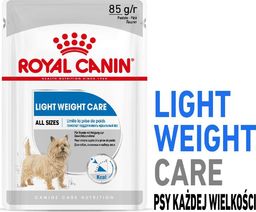  Royal Canin ROYAL CANIN CCN Light Weight Care 12x85g karma mokra - pasztet dla psów dorosłych z tendencją do nadwagi