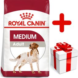  Royal Canin ROYAL CANIN Medium Adult 15kg karma sucha dla psów dorosłych, ras średnich + niespodzianka dla psa GRATIS!