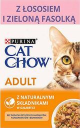  Purina Cat Chow Adult Łosoś i zielona fasolka 85 g Saszetka
