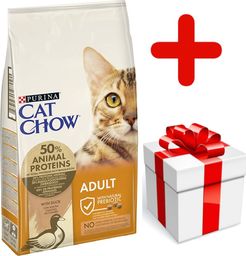  Purina PURINA Cat Chow Adult Duck 15kg + niespodzianka dla kota GRATIS!