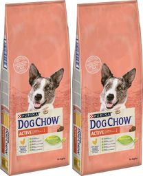  Purina PURINA Dog Chow Adult Active Chicken 2x14kg