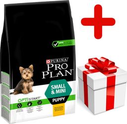  Purina Purina Pro Plan Small & Mini Puppy Optistart, kurczak i ryż 7kg + niespodzianka dla psa GRATIS!