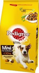  Pedigree Adult sucha karma dla psów z kurczakiem i warzywami, 2 kg