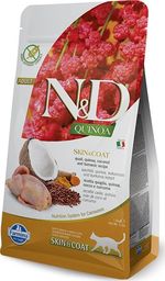  Farmina N&D Quinoa feline SKIN & COAT QUAIL 300g