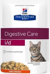  Hills  HILL'S PD Prescription Diet Feline i/d z kurczakiem 6 x 85g - saszetka