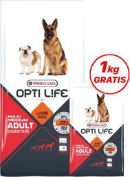  Versele-Laga VERSELE-LAGA Opti Life Adult Digestion Medium&Maxi 12,5kg + 1kg GRATIS !!!