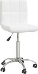 Krzesło biurowe vidaXL Białe