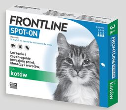  Frontline Spot On Kot dla kotów 3 x 0.5 ml
