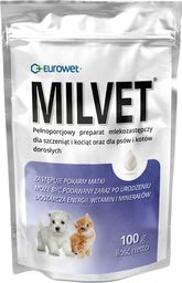  EUROWET Eurowet Milvet mleko zastępcze dla szczeniąt i kociąt 100g