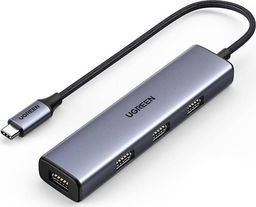 HUB USB Ugreen CM473 4x USB-A 3.0 (UGR1075GRY)