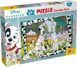  Lisciani Puzzle dwustronne Plus 24 Klasyka Disney