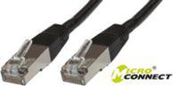 MicroConnect Patchcocrd FTP, CAT6, PVC, 0.5m, czarny (B-FTP6005S)