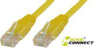  MicroConnect U/UTP CAT6 0.5M Yellow PVC (B-UTP6005Y)