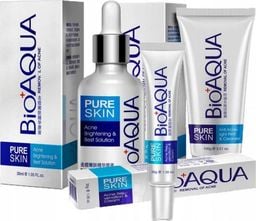 Bioaqua Bioaqua Zestaw Do Walki Z Trądzikiem Pure Skin Acn