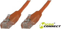  MicroConnect Kabel CAT 6 U/UTP 3m PVC Pomarańczowy (B-UTP603O)