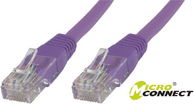  MicroConnect Kabel CAT 6 U/UTP 3m PVC Fioletowy (B-UTP603P)