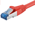  Digitus Kabel CAT 6A SFTP 0.5m LSZH Czerwony (SFTP6A005R)