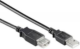 Kabel USB Eigenbrand USB-A - USB-A 1.8 m Czarny (93599)