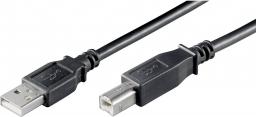 Kabel USB Eigenbrand USB-A - USB-B 3 m Czarny (68901)