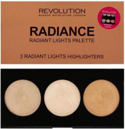  Makeup Revolution Highlighter Palette Radiance Rozświetlacze 15g - 732858