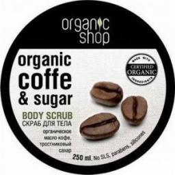  Organic Shop Peeling do ciała Brazylijska Kawa 250 ml