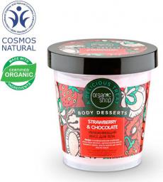  Organic Shop Body Desserts Mus do ciała Nawilżający Strawberry & Chocolat 450 ml