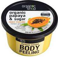  Organic Shop Peeling do ciała Juicy Papaya 250 ml