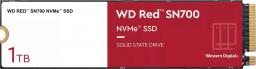 Dysk SSD WD Red SN700 1TB M.2 2280 PCI-E x4 Gen3 NVMe (WDS100T1R0C)