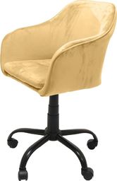 Krzesło biurowe Topeshop Marlin Żółte