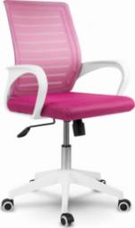 Krzesło biurowe Sofotel Batura Różowe
