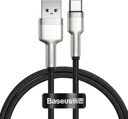 Kabel USB Baseus USB-A - USB-C 1 m Czarny (02689)
