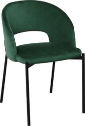  Halmar Krzesło K455 VELVET ciemnozielone