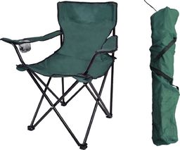  Krzesło wędkarskie Hugo składane - zielone