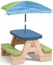  Step2 Stół Piknikowy z Parasolką dla Dzieci