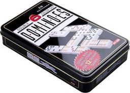 Lean Sport Import LEANToys Gra Logiczna Domino Metalowe Opakowanie 28 Elementów
