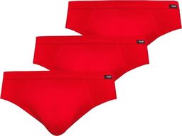  Teyli Wielopak slipów męskich Toni czerwony XL Czerwony