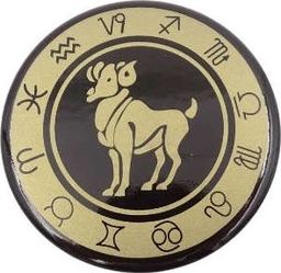  Giftdeco Baran - znak zodiaku - magnes; metal emaliowany