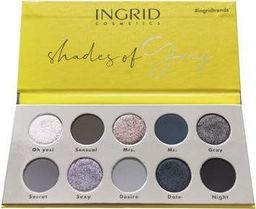 Ingrid Shades of Gray paleta cieni do powiek 15 g