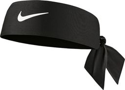  Nike Opaska na głowę Nike Dri-fit Head Tie 4.0 czarno-biała