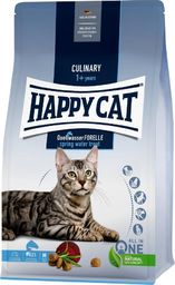  Happy Cat Culinary Spring Water Trout, sucha karma, dla kotów dorosłych, pstrąg, 10 kg