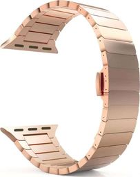  Alogy Alogy Stainless Steel Bransoleta do Apple Watch 42/44/45mm Różowe Złoto uniwersalny