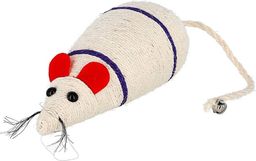  Kerbl KERBL Zabawka mysz sizalowa, 31,5 x 13 x 10,5 cm