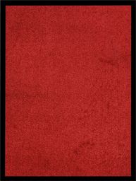  vidaXL Wycieraczka, czerwona, 40 x 60 cm