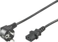 Kabel zasilający MicroConnect 2m Czarny (PE0104020)
