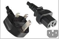 Kabel zasilający MicroConnect UK BS-1363 - C15, 2m (PE090420C15)