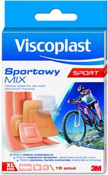 Viscoplast Plaster sportowy Mix 15szt.