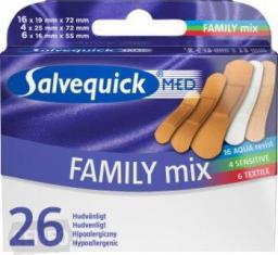  Salvequick  Plastry Family Mix 1op.-26szt