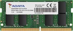 Pamięć do laptopa ADATA Premier, SODIMM, DDR4, 32 GB, 3200 MHz, CL22 (AD4S320032G22-SGN)